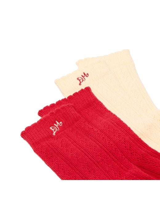Damson Madder Red 2-Pack Socks