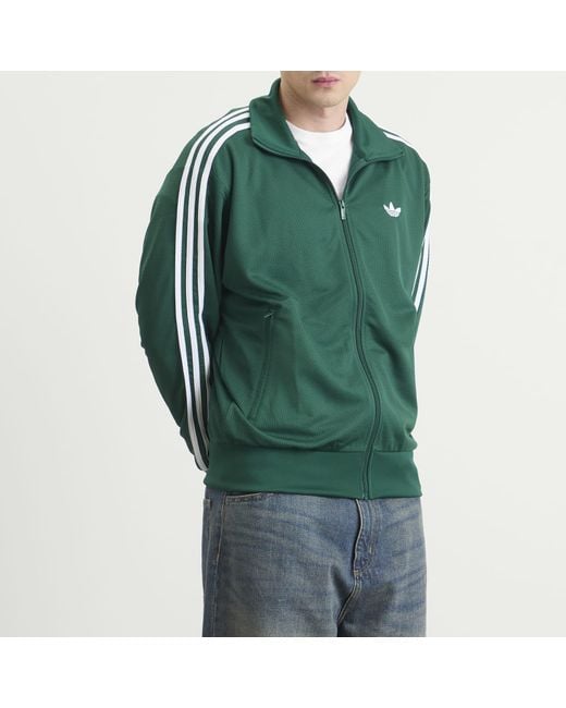Adidas Green Firebird Tracktop for men