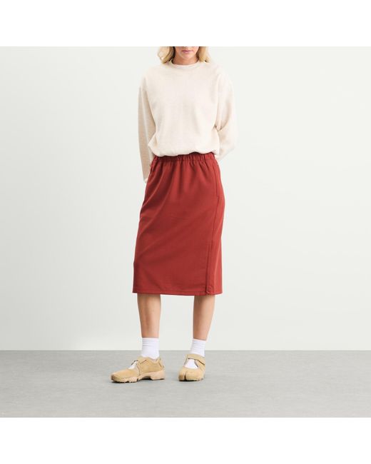 Nike Red Wool Classics Skirt