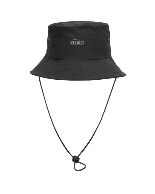 Elliker Black Burter Packable Tech Bucket Hat