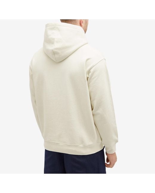 Dime White Classic Logo Hoodie for men
