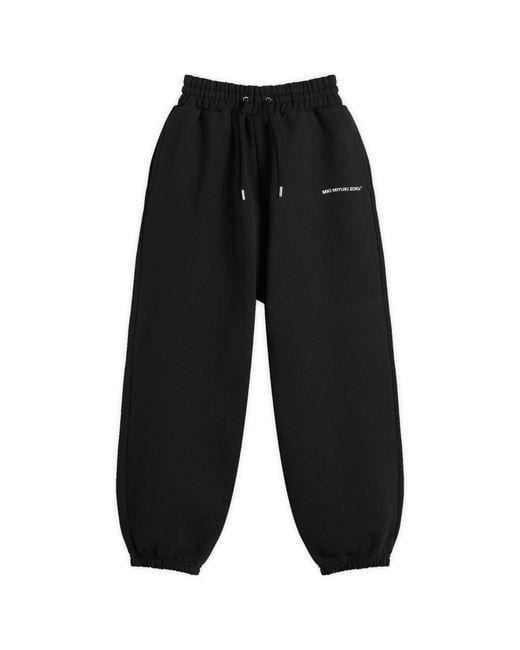 MKI Miyuki-Zoku Black Uniform Joggers for men