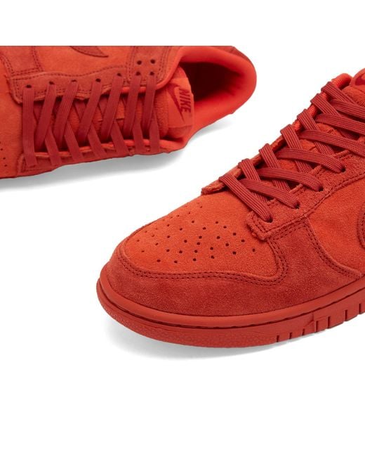 Nike Red Dunk Low Og Sneaker
