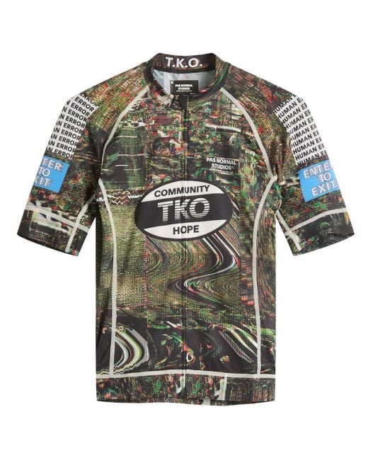 Pas Normal Studios Green T.K.O. Mechanism Jersey for men