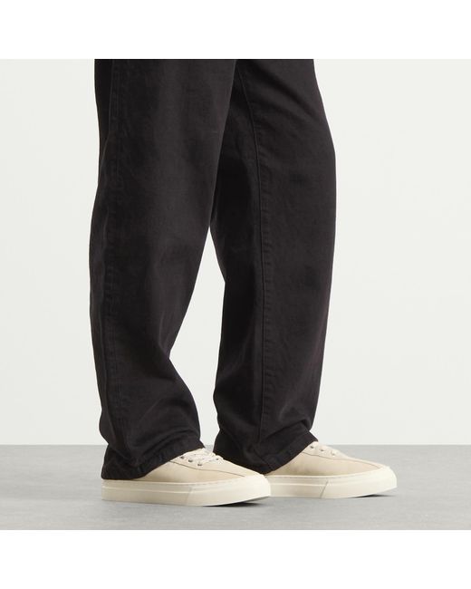 Stepney Workers Club Natural Dellow 02 Suede Sneaker for men