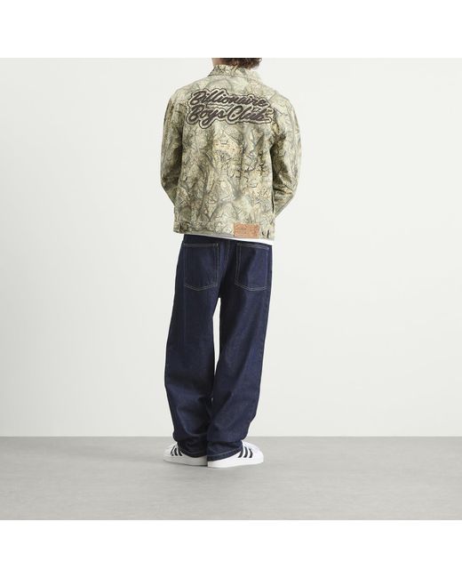 BBCICECREAM Green Diamonds & Dollars Tree Trucker J for men