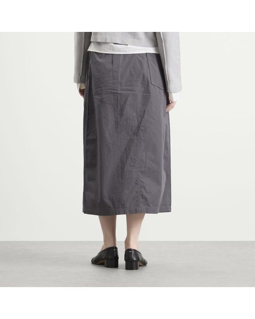 mfpen Gray Classic Wrap Skirt