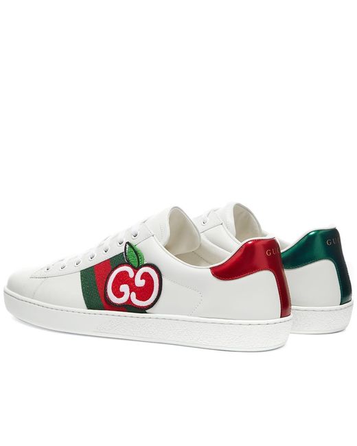 gucci apple trainers