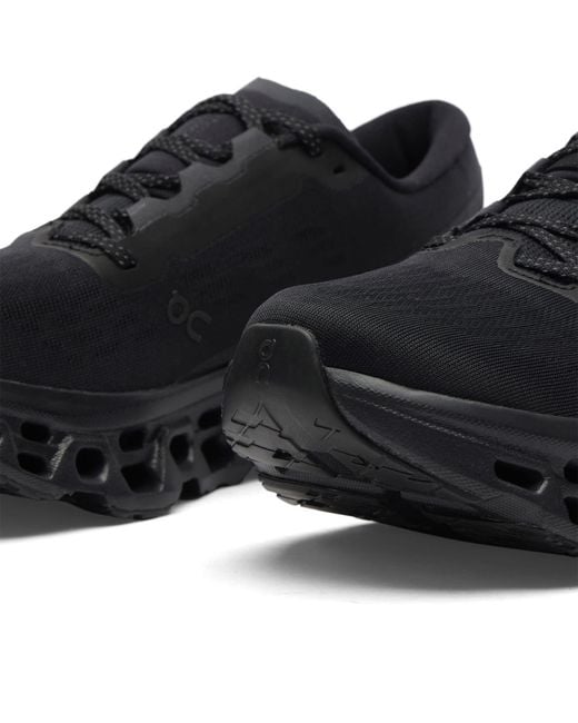 On Shoes Black Cloudmster 3 Sneaker