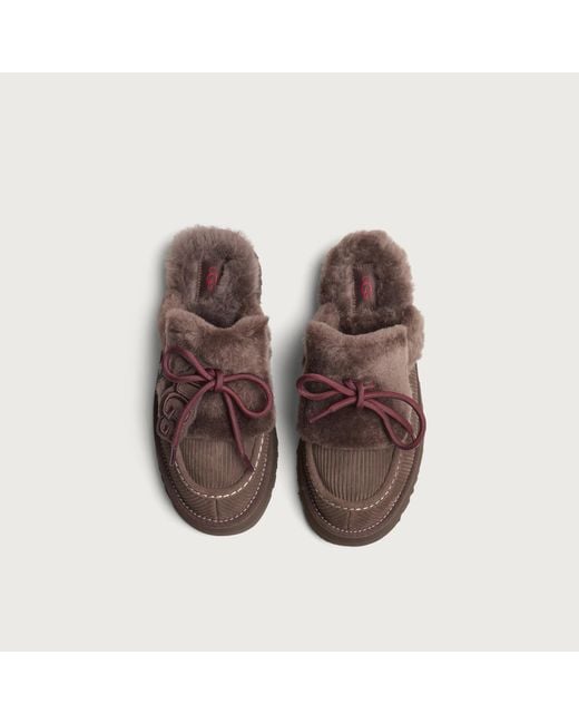 Ugg Brown Disquette Heritage Slipper