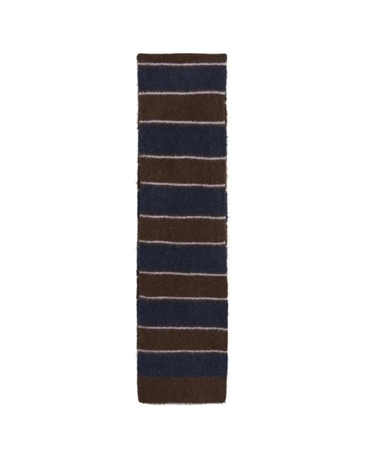 Samsøe & Samsøe Blue Sajeanne Stripe Scarf