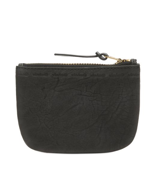 Visvim Black Leather Wallet for men