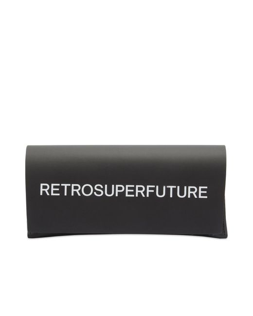 Retrosuperfuture Gray Cinema Sunglasses