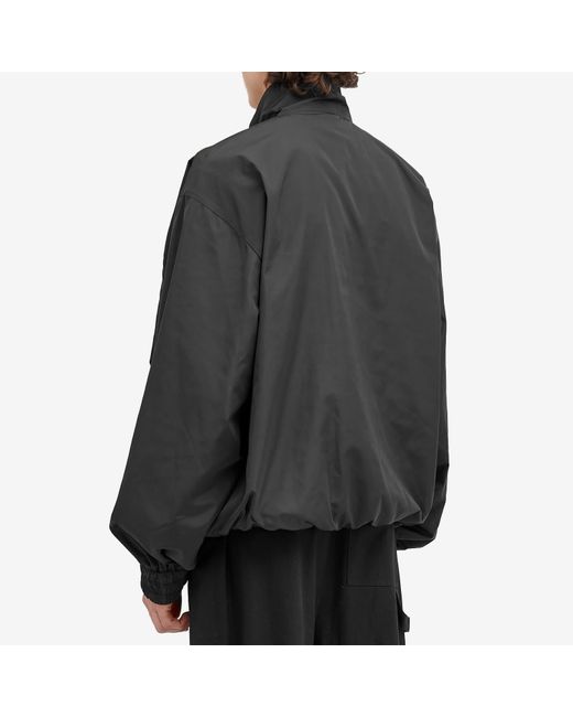 Gcds Black Reversible Windbreaker Jacket for men