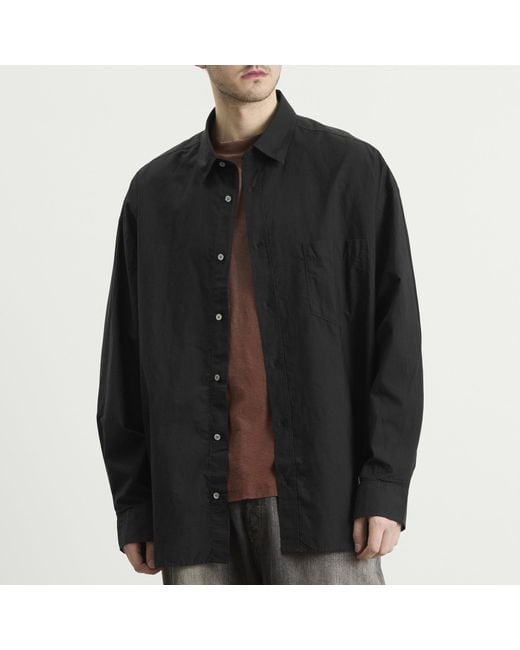 Acne Black Selvedge Edge Shirt for men