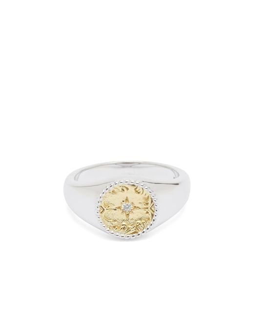 Serge Denimes Metallic Sundown Ring for men