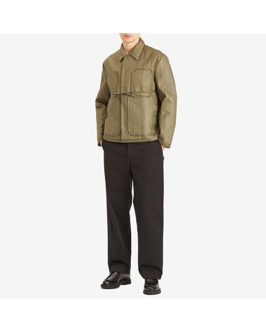 Craig Green Green Craig Quilted Worker Jacket for men