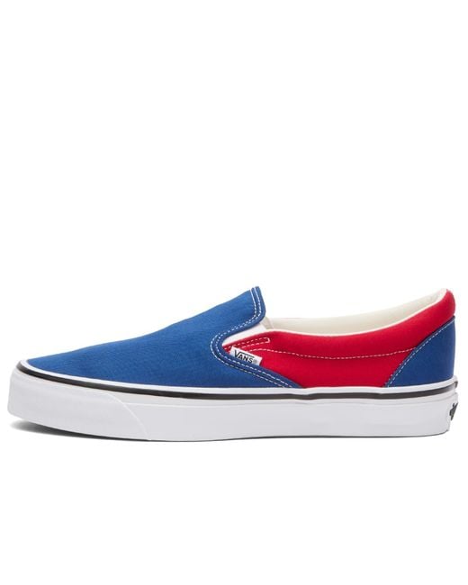 Vans Blue X Engineered Garments Otw Classic Slip-On 98 Sneaker for men