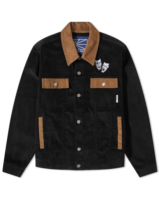 Rassvet (PACCBET) Black Scnl Corduroy Jacket for men