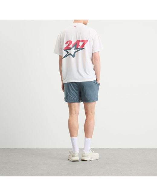 REPRESENT 247 White Represent Team 247 Star Print Oversized T-Shirt for men