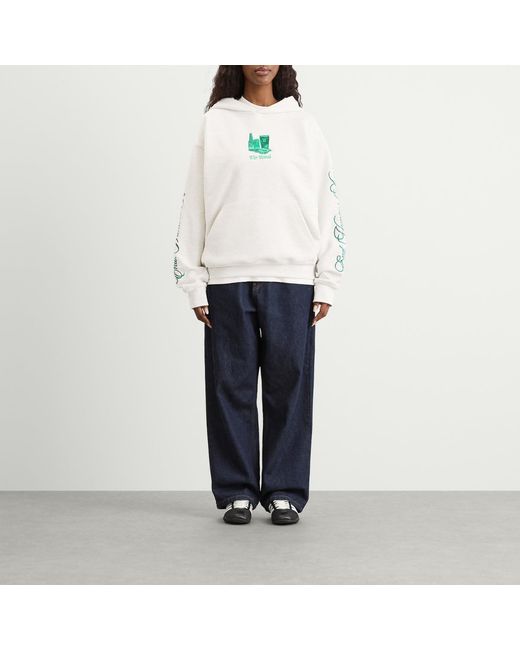 END. White The Usual Hoodie
