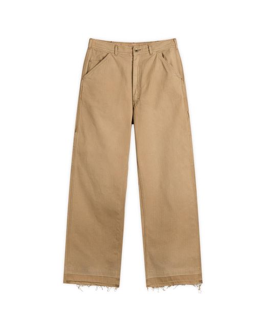 Maison Margiela Stone Washed Jeans in Natural for Men | Lyst UK