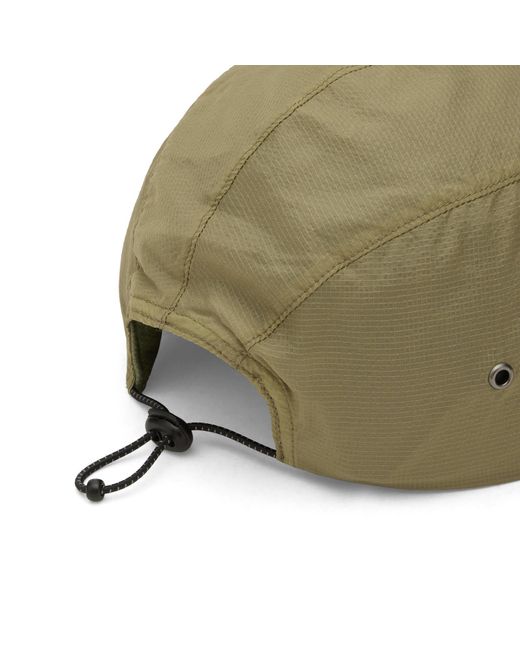 KA_YO_Prototype Green 5 Panel Ripstop Cap for men