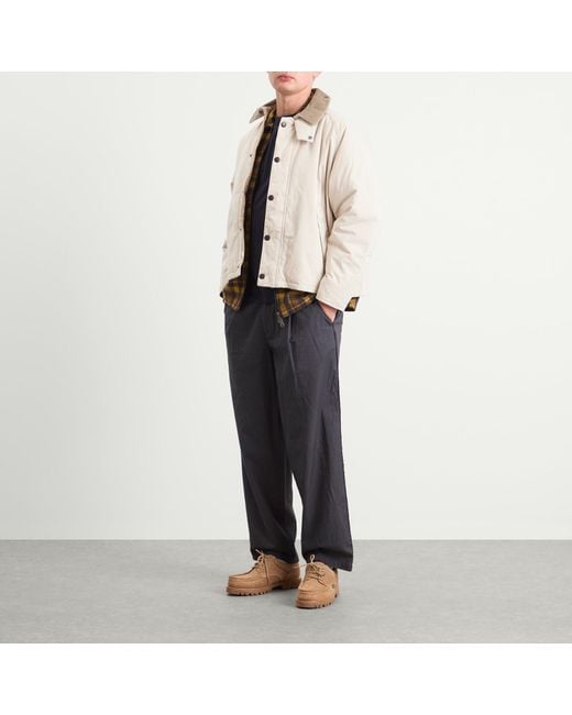 Barbour Padded Transport Jacket in Natural for Men | Lyst Barbour Padded Transport Jacket in Natural for Men | Lyst