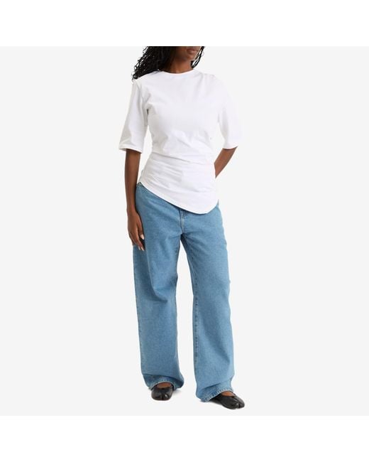 Rohe Blue Baggy Fit Denim Jeans
