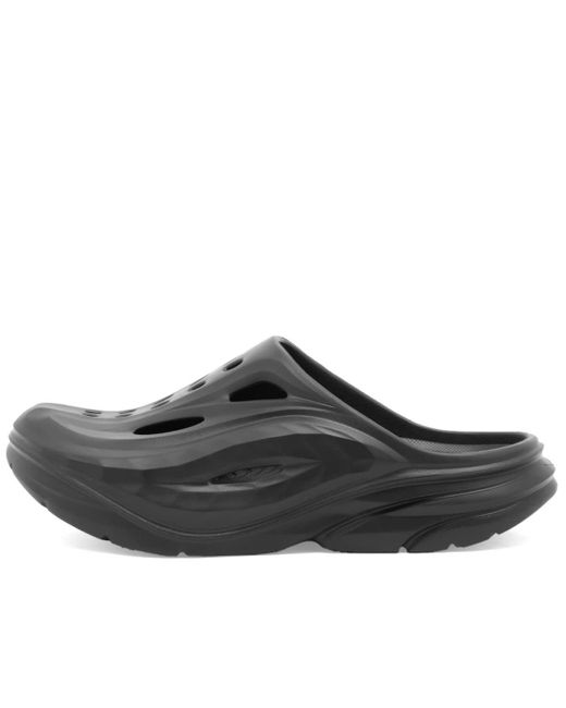 Hoka One One Black Ora Recovery Mule Sneakers for men