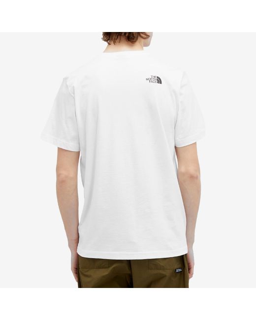 The North Face White Easy T-Shirt for men