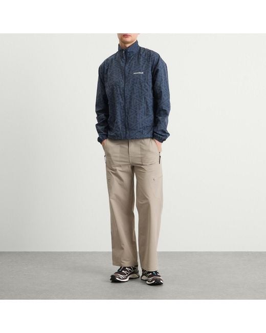 Montbell Blue Reflect Wind Jacket for men