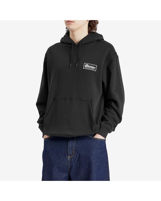 Dickies Black Lewistown Hoodie for men