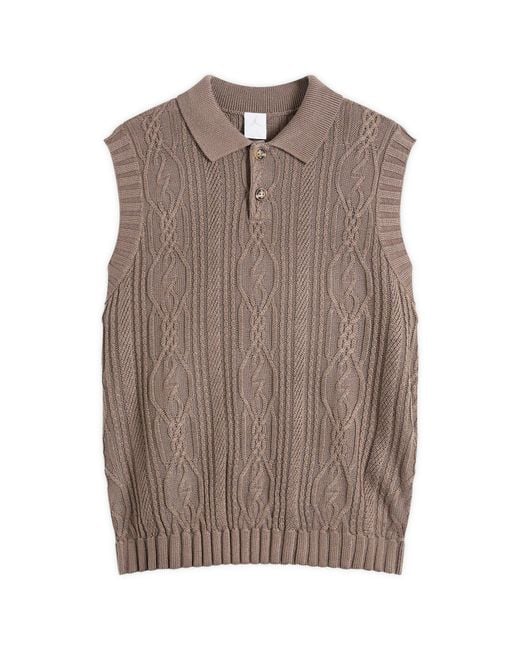 Nike Brown Golf Vest for men