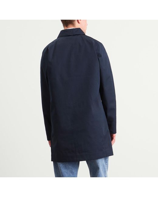 Barbour Blue Lorden Waterproof Mac for men