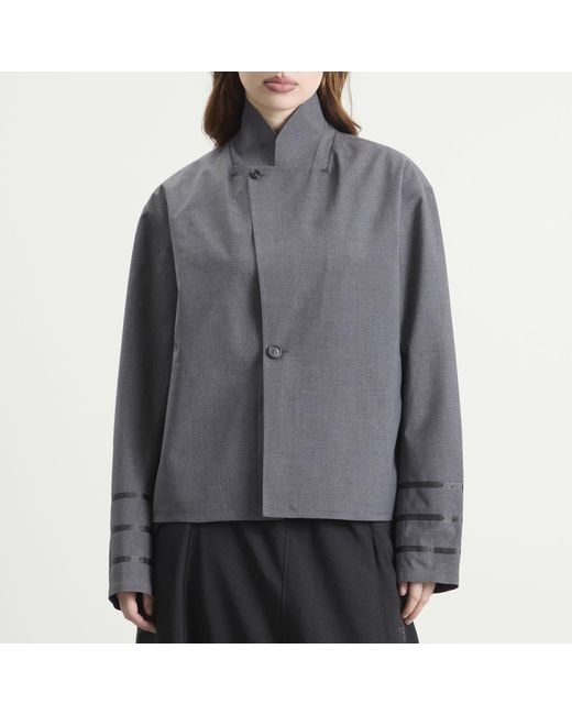 Coperni Gray Technical Tailored Jacket