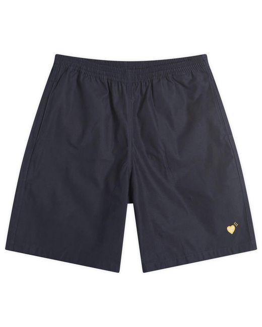 Human Made Blue Heart Beach Shorts for men