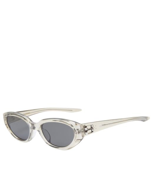 Gentle Monster White Duns Sunglasses