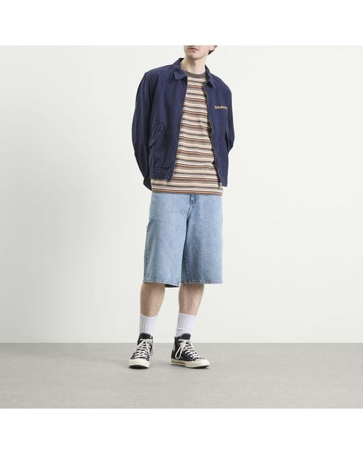 Nudie Jeans Blue Blake Zip Jacket for men