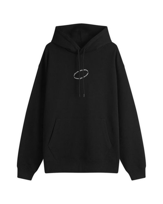 Uniform Experiment Black Loop Logo Hoodie for men