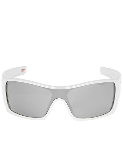 Oakley Batwolf Sunglasses in White for Men | Lyst Australia