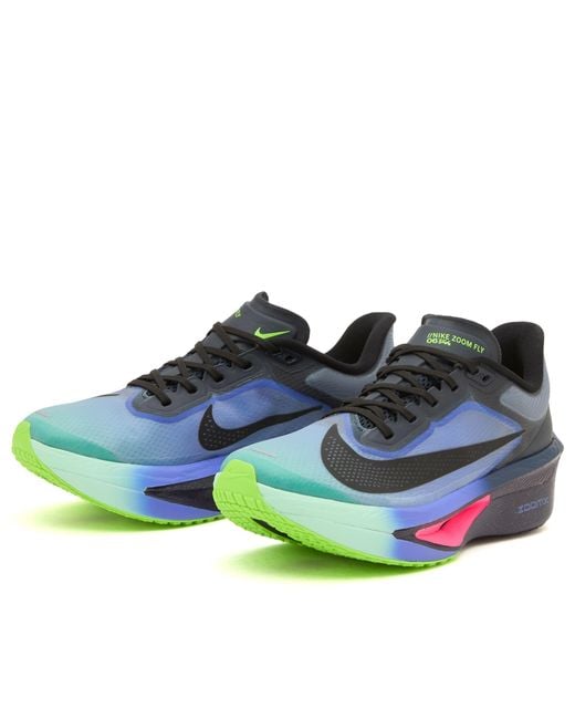 Nike Blue Nike Zoom Fly 6 Glam Sneaker