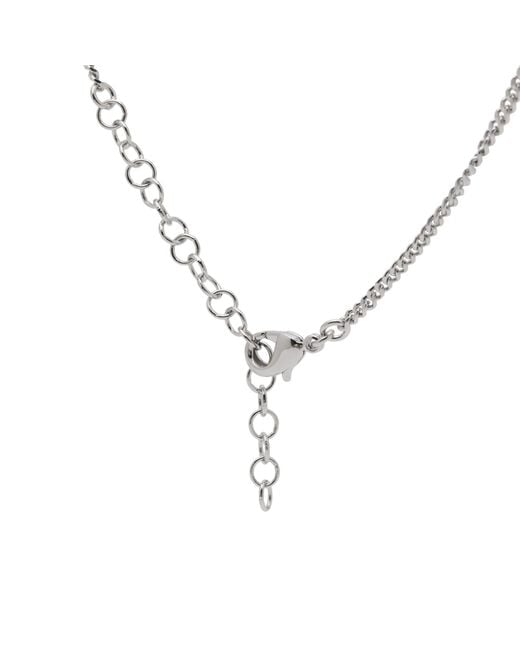 Maison Margiela Metallic Mm6 Pendant Necklace for men