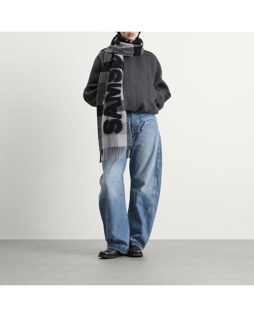 Samsøe & Samsøe Gray Sasamsoe Scarf
