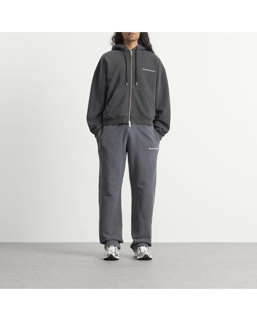 MKI Miyuki-Zoku Black Uniform Zip Hoodie for men