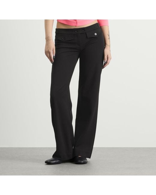 GIMAGUAS Black Pili Trousers