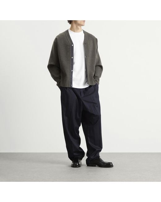 Jacquemus Blue Gio Wide Fit Trousers for men