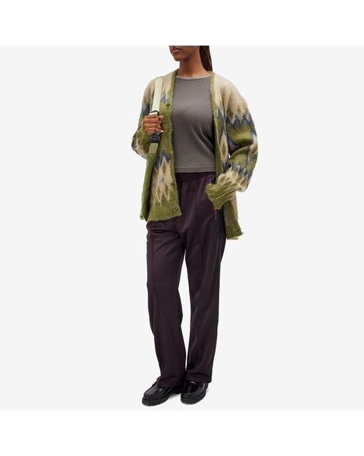 Needles Blue Poly Smooth Track Pant