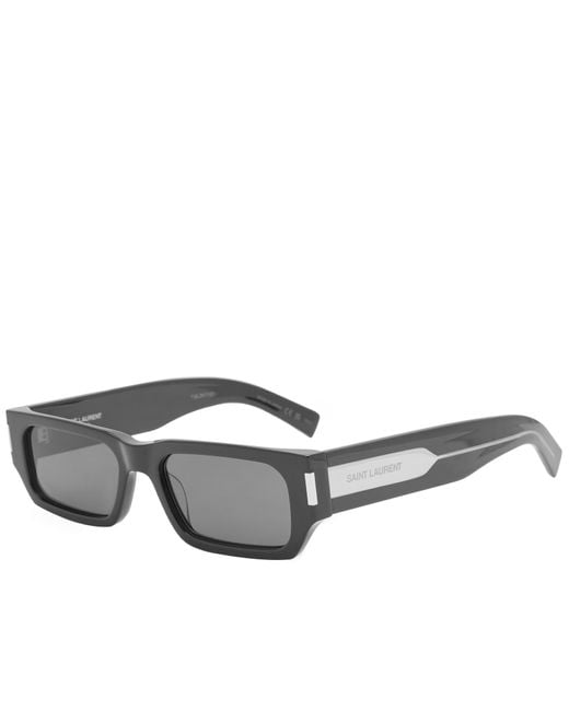 Saint Laurent Gray Saint Laurent New Wave Sl 660 Sunglasses for men