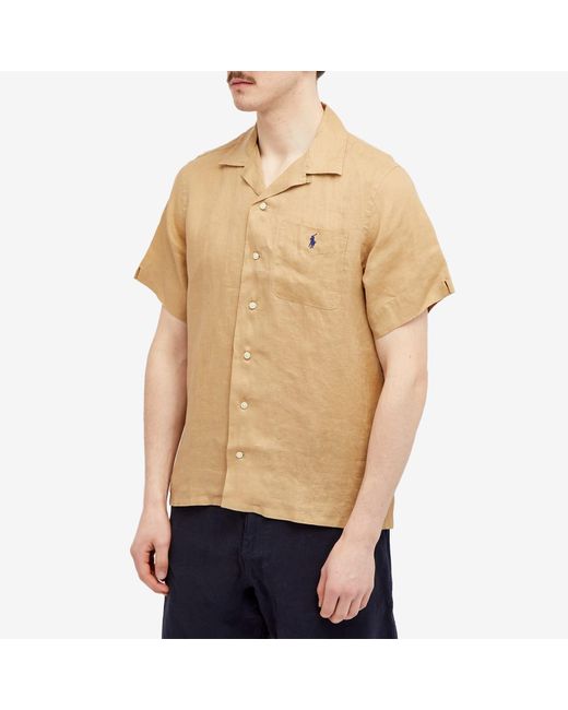 Polo Ralph Lauren Natural Linen Vacation Shirt for men
